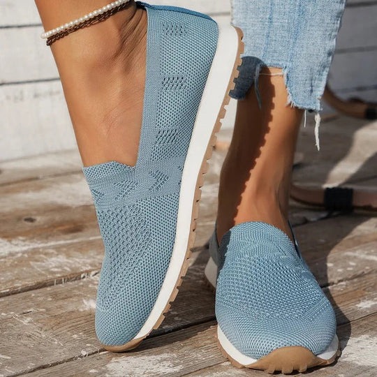 Damen Slip-Ons mit abgerundeter Zehe | Low-Cut