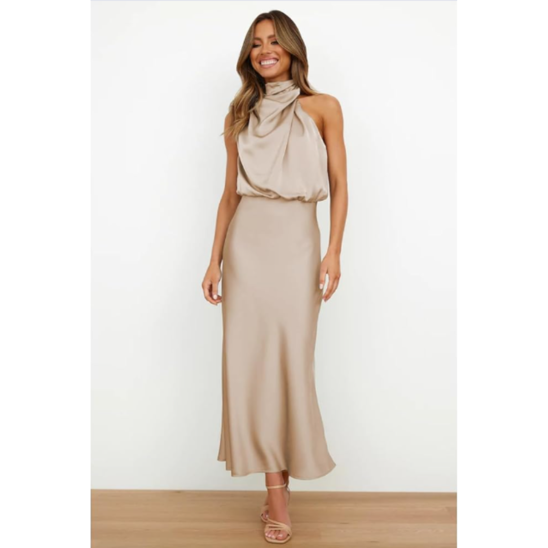 Damen Trägerkleid | Maxi