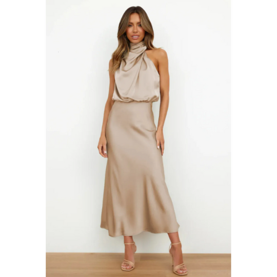 Damen Trägerkleid | Maxi