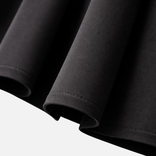 Damen Plissierte Midi-Rock mit verstellbarem Taillengürtel