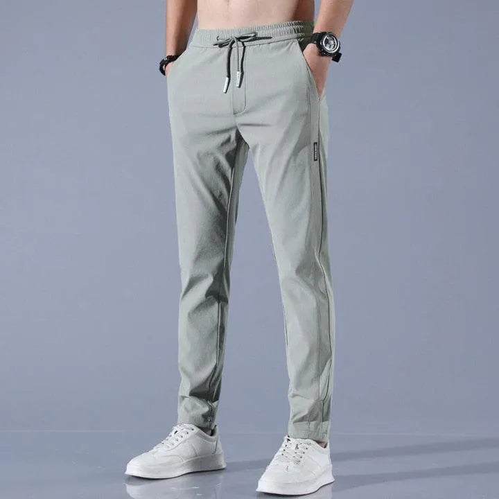 Dehnbare Herren-Jogger-Hose | Schlanke Konische Passform