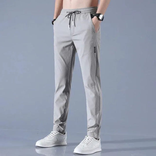 Dehnbare Herren-Jogger-Hose | Schlanke Konische Passform