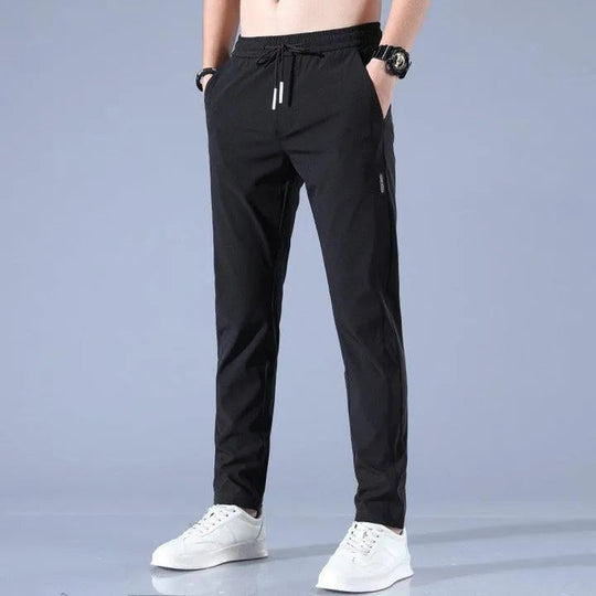 Dehnbare Herren-Jogger-Hose | Schlanke Konische Passform
