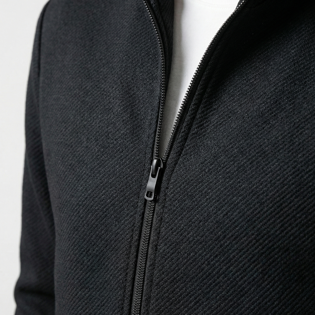 Elegante Tracksuit mit Seitentaschenjacke für Männer