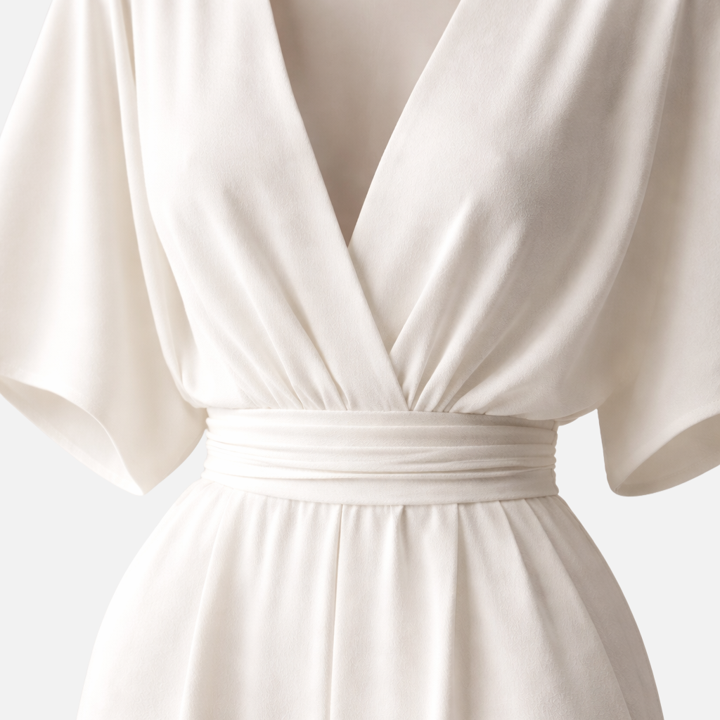 Eleganter Jumpsuit mit weitem Bein und tiefem Ausschnitt für Damen