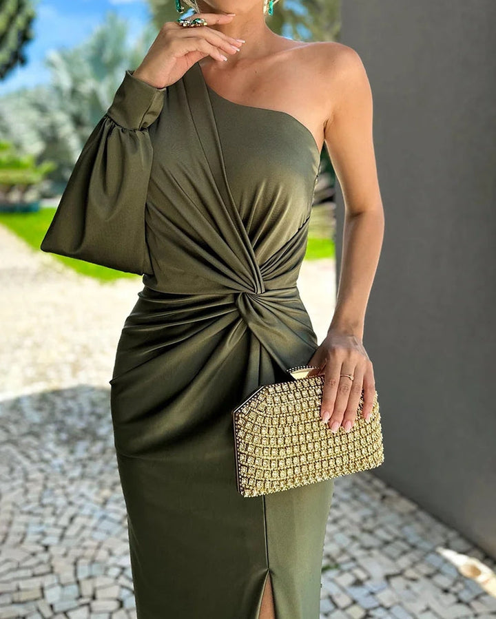 Elegancka sukienka wieczorowa damska | maxi