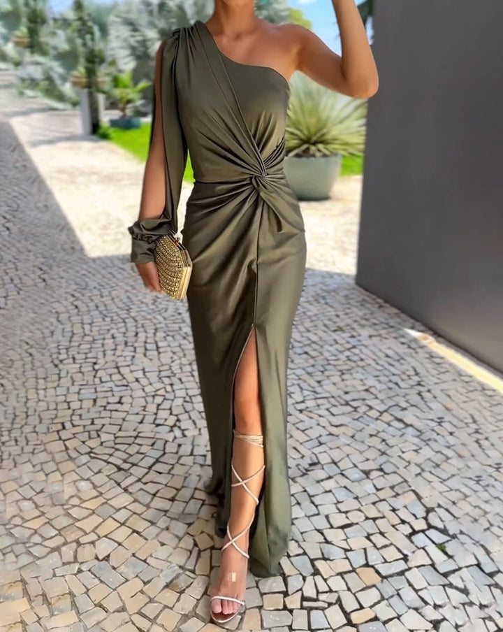 Elegancka sukienka wieczorowa damska | maxi