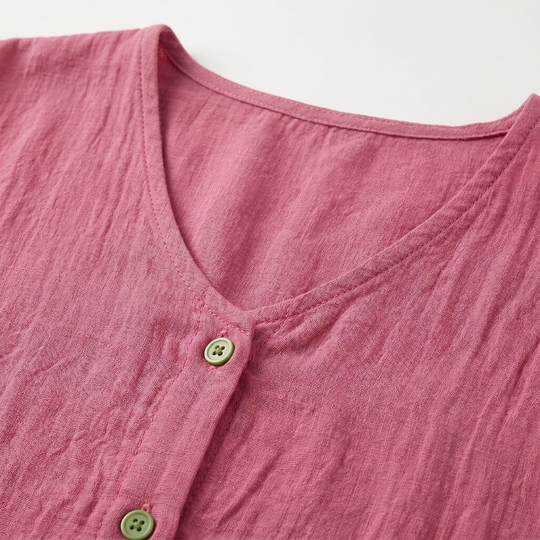Lockere_Damenbluse_aus_Crinkle_Baumwolle_mit_V_Ausschnitt_und_3_4_Arm_6