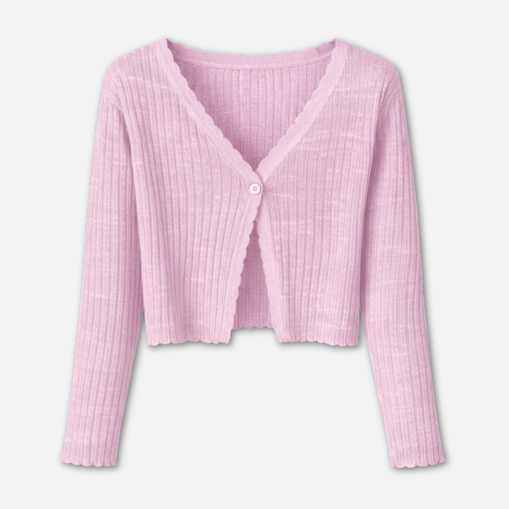 Weiche Sommer-Strickjacke für Damen | Strickcardigan