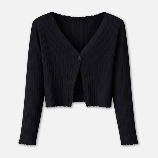 Weiche Sommer-Strickjacke für Damen | Strickcardigan