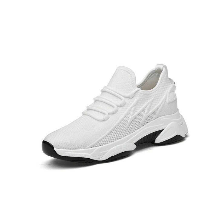 Męskie buty sportowe na podwyższonej podeszwie | casual