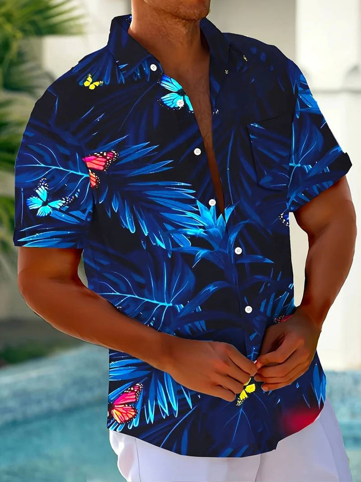 Hawaii-Hemd für Herren | Kurzarm