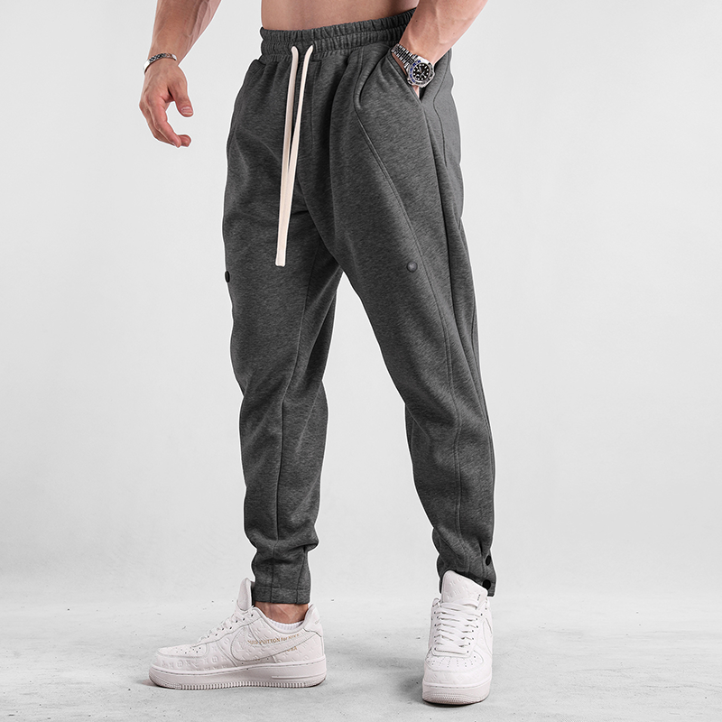 Herren-Joggerhose | Kordelzug & Bündchen an den Knöcheln