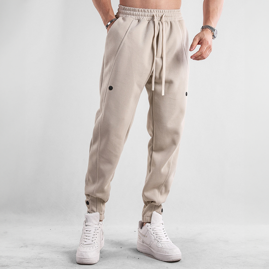 Herren-Joggerhose | Kordelzug & Bündchen an den Knöcheln