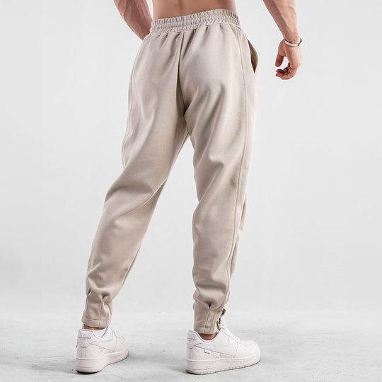 Herren-Joggerhose | Kordelzug & Bündchen an den Knöcheln