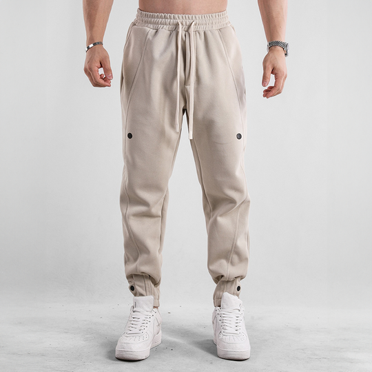 Herren-Joggerhose | Kordelzug & Bündchen an den Knöcheln
