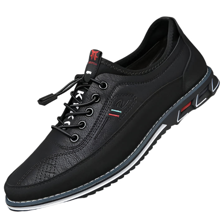 Herren Lässig Leder Turnschuhe | Gehen
