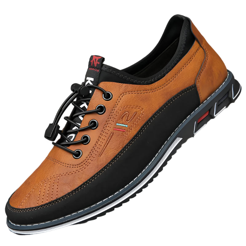 Herren Lässig Leder Turnschuhe | Gehen