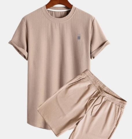 Herren-Outfit-Set in Übergröße | Hemd und Kurze Hosen