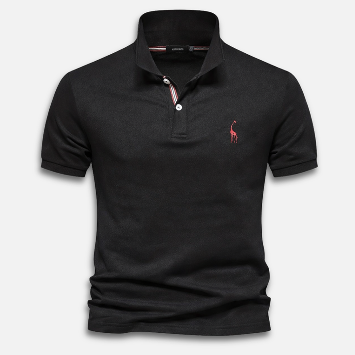 Herren Poloshirt mit klassischer Passform und kurzen Ärmeln