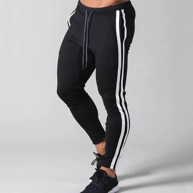 Herren Streifen Röhrenhose | Jogger