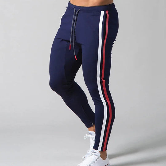 Herren Streifen Röhrenhose | Jogger