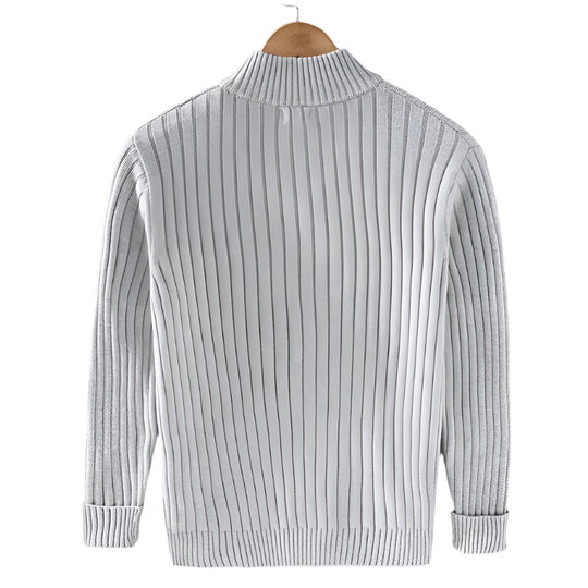 Herren Strickjacke Gerippt | Lässig