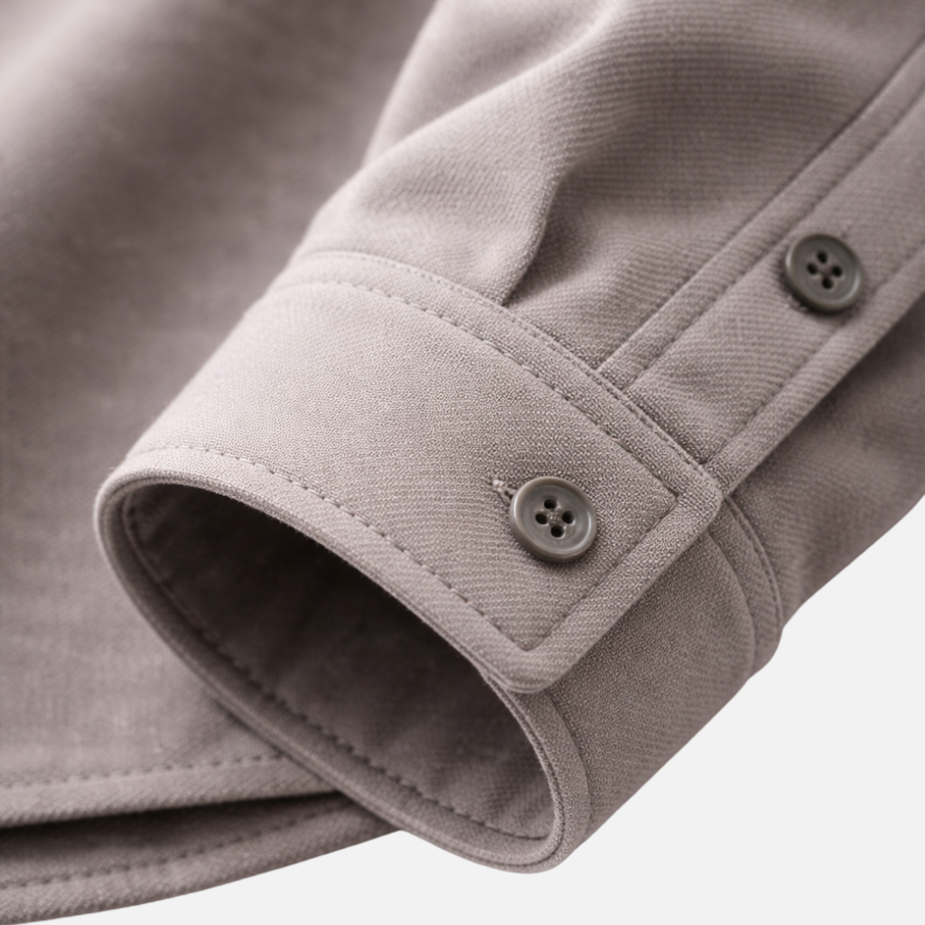 Herren Casual Overshirt mit Brusttaschen