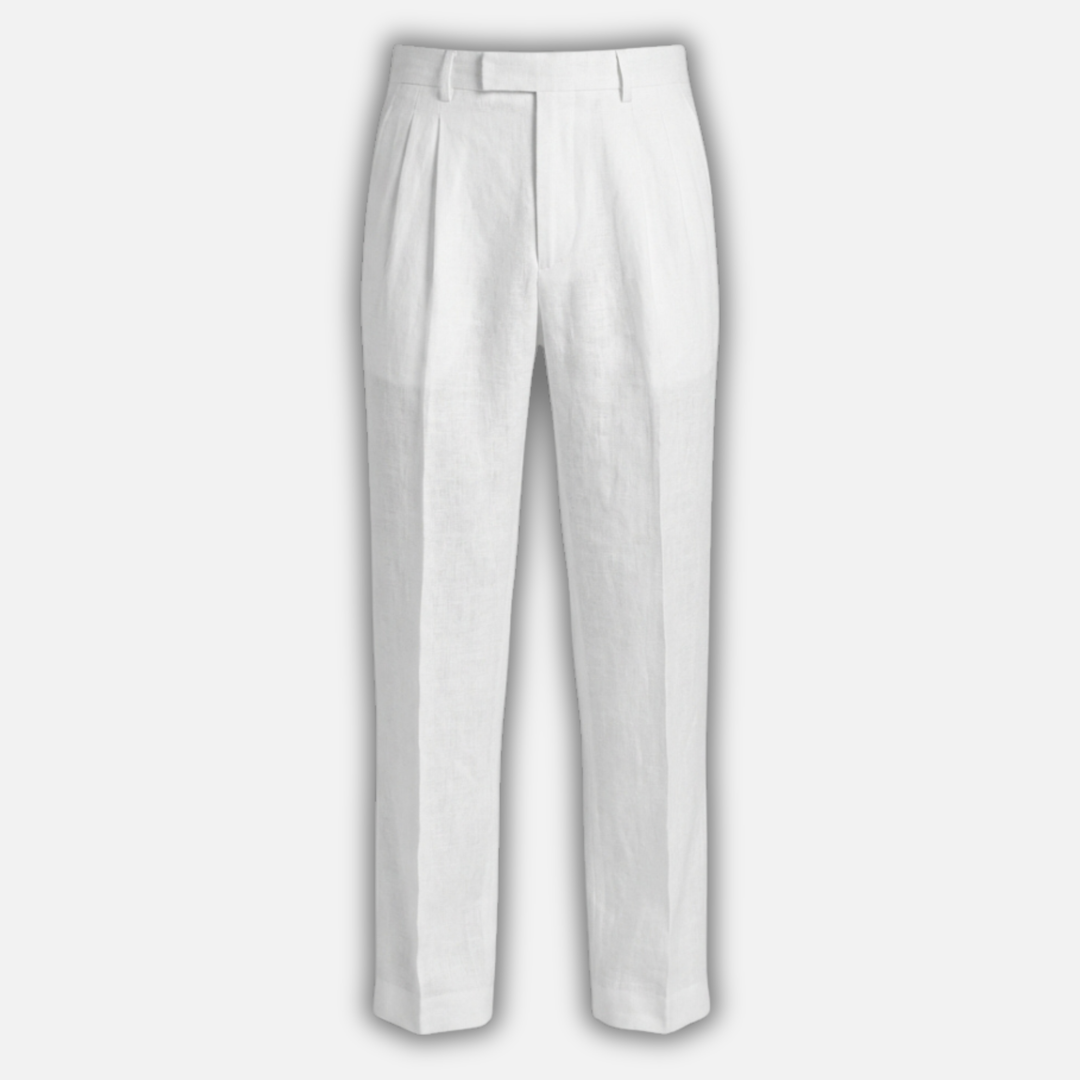 Herren Anzug mit Nadelstreifen und Faltenhose