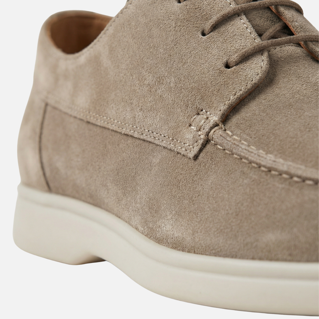 Herren-Loafer in Wildleder-Optik mit gepolsterter Innensohle