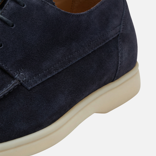 Herren-Loafer in Wildleder-Optik mit gepolsterter Innensohle