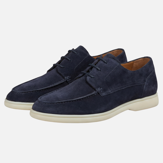 Herren-Loafer in Wildleder-Optik mit gepolsterter Innensohle