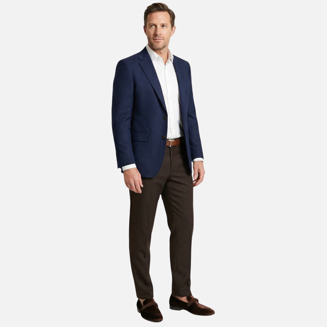 Loafers with Cord Detail Vegan Suede for Men