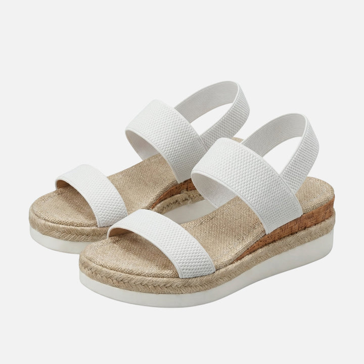 Sandały na platformie z juty – styl espadryli dla kobiet