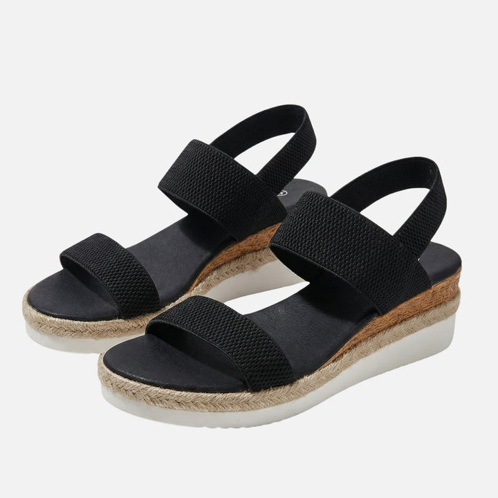 Sandały na platformie z juty – styl espadryli dla kobiet