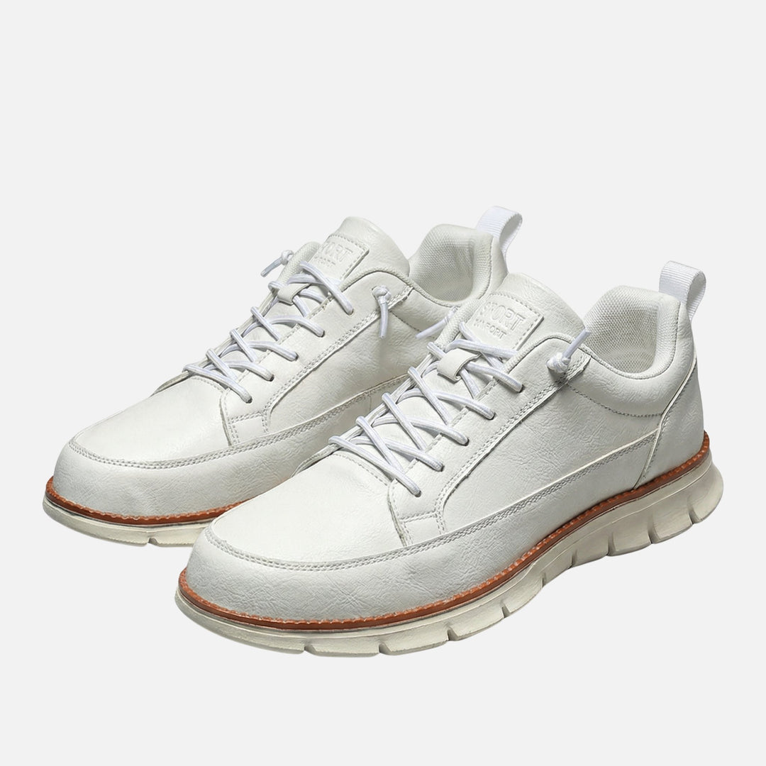 Kunstleder Freizeitsneaker mit Komfort für Herren