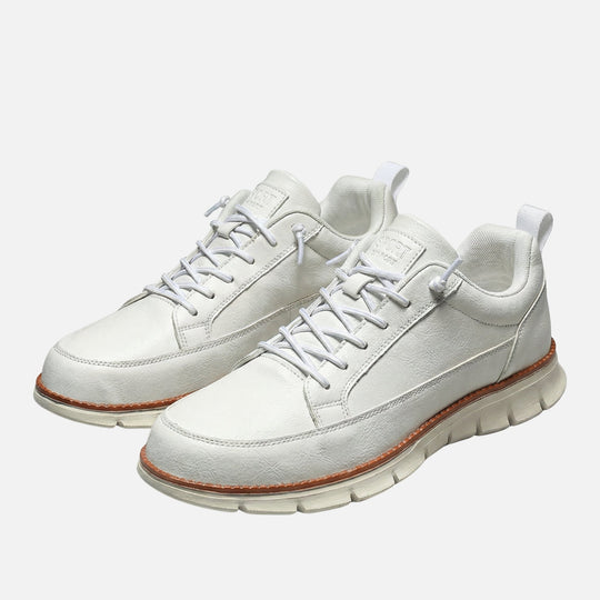 Kunstleder Freizeitsneaker mit Komfort für Herren
