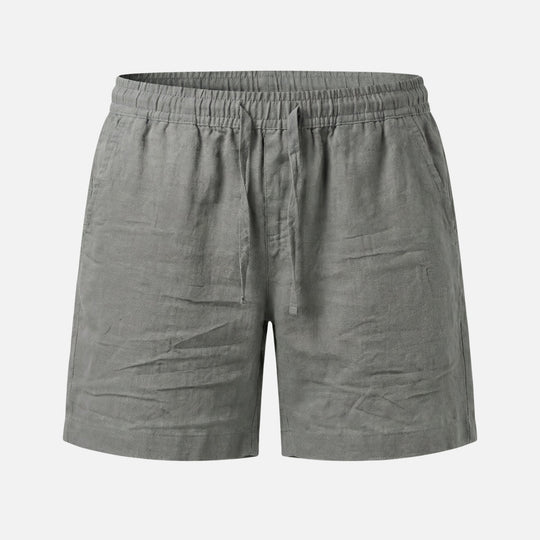 Kurze Baumwollhose mit Tunnelzug für Herren