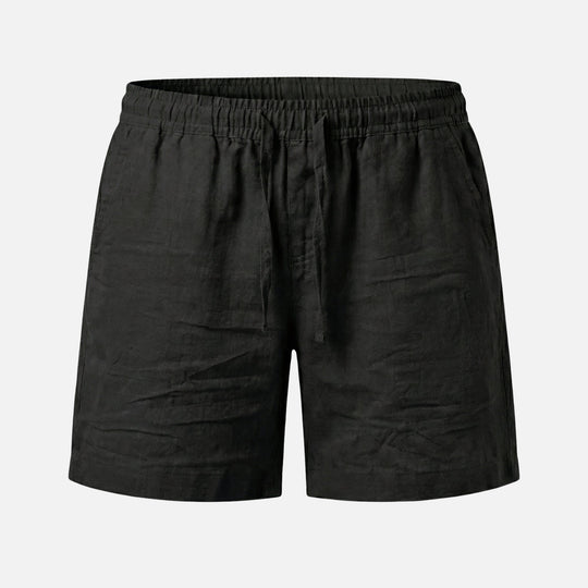 Kurze Baumwollhose mit Tunnelzug für Herren