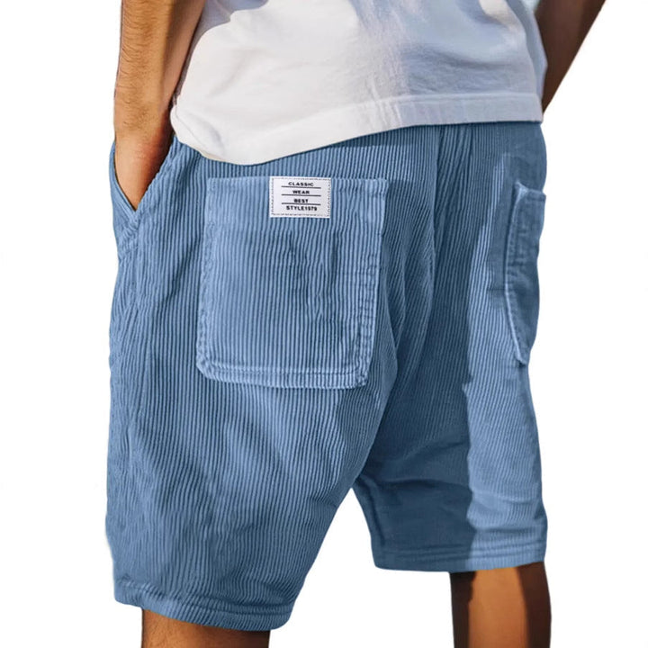 Laessig Casual mit Cord Textur Tasche fuer Herren 3