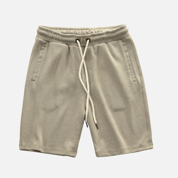 Lässige Herren-Strick-Sportshorts – Leicht, entspannte Passform mit Taschen