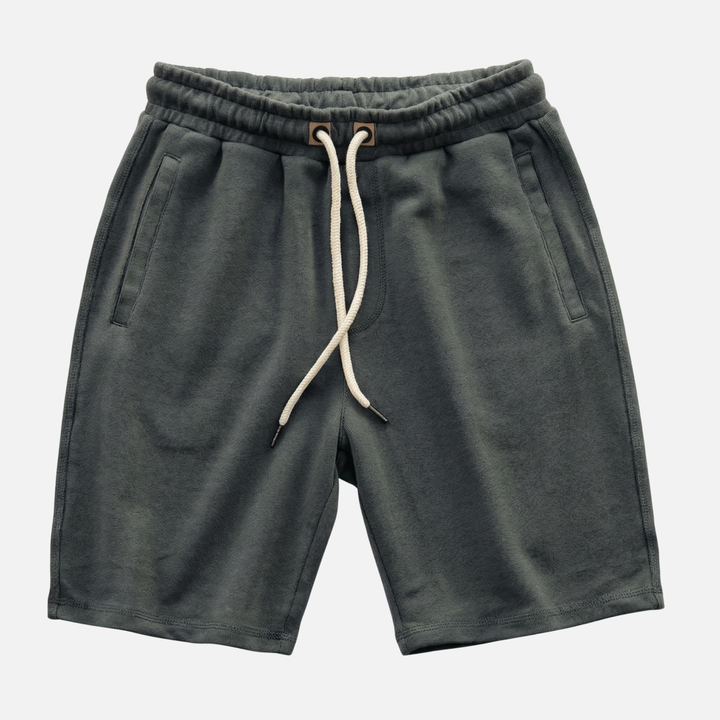 Lässige Herren-Strick-Sportshorts – Leicht, entspannte Passform mit Taschen