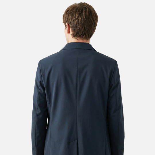 Langer Herren Trenchcoat mit isolierendem Futter