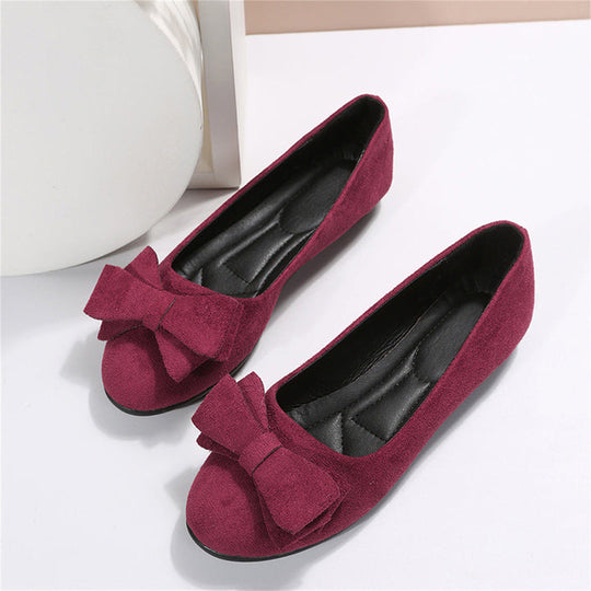 Lässige Bogen-Flats für Damen | Geschlossene Zehe
