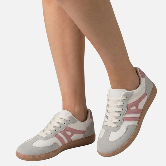 Lässige Slipper aus Webstoff – Flache Walkingschuhe für Damen