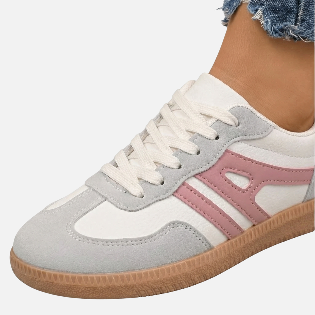 Lässige Slipper aus Webstoff – Flache Walkingschuhe für Damen