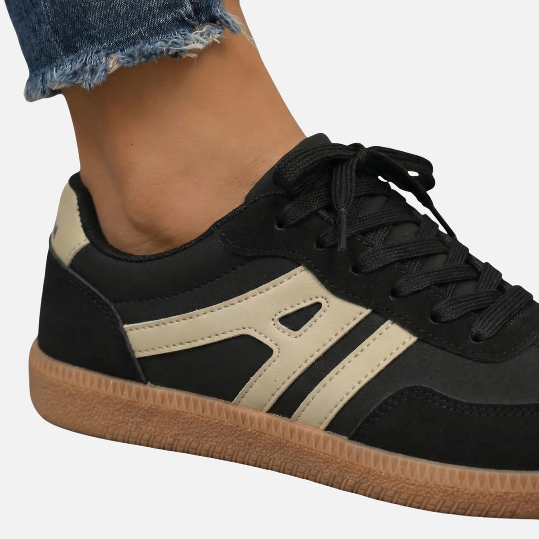 Lässige Slipper aus Webstoff – Flache Walkingschuhe für Damen