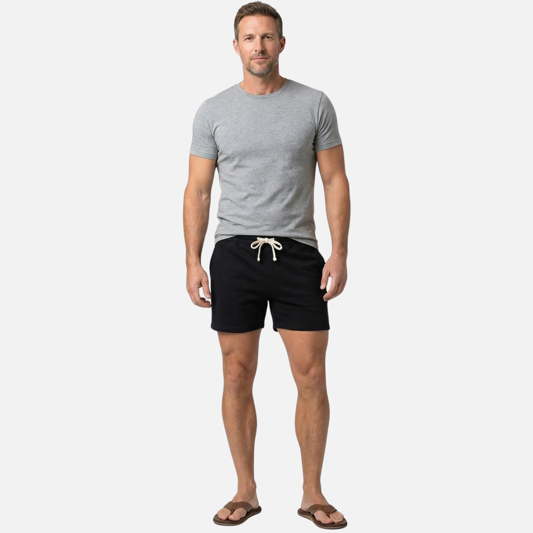 Lässige Jogger Shorts Sweat Shorts mit Taschen für Herren