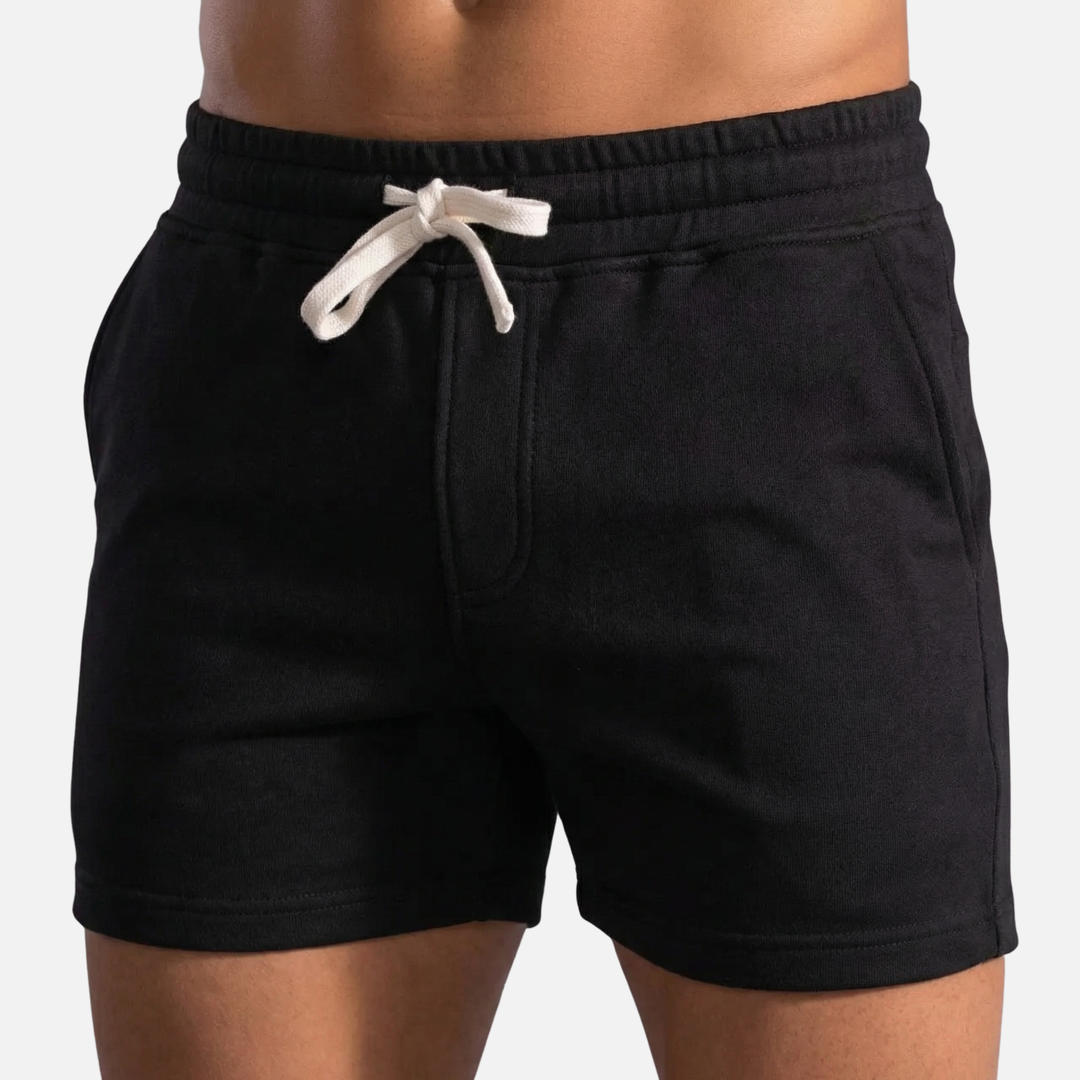 Lässige Jogger Shorts Sweat Shorts mit Taschen für Herren