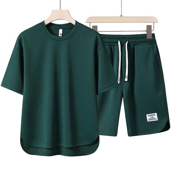 Casual Men's T-Shirt and Shorts Set | Summer